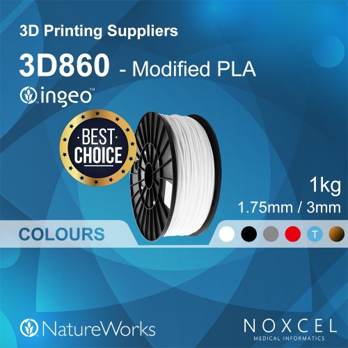 3D printer filament ( 1.75mm Modified PLA--NatureWorks Ingeo 3D860)