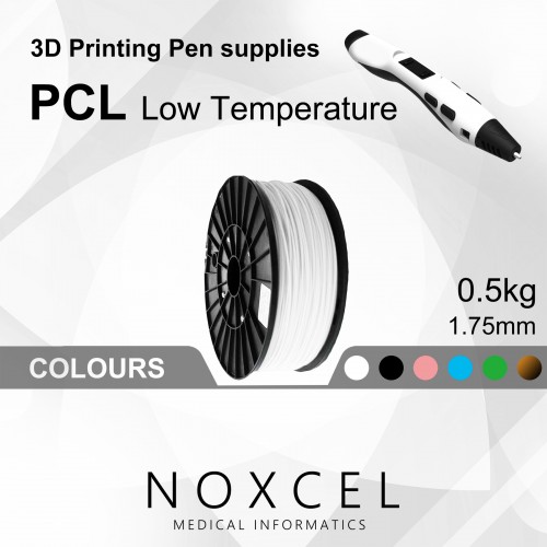 3D printer filament ( PCL |60°C printing temperature |Suitable for pen printing)