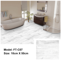 Peel and Stick Floor Tile | FT-C07 | Pale Wood Texture
